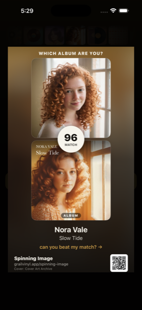 A shareable you-vs-the-cover card